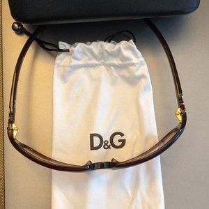 D&G Sunglasses D&C 2192 Brown Frame, Brown Lenses